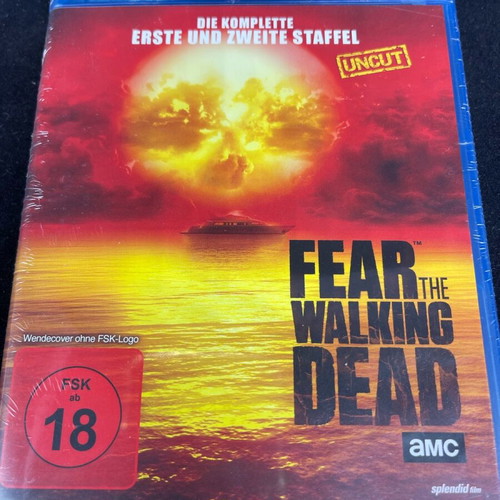 Fear the Walking Dead 1-2 Uncut Blu-ray New