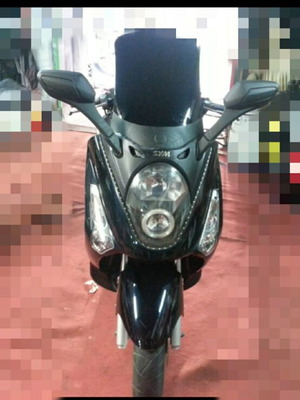 Sym GTS 250 scooter 2009, black, automatic, 250 cc