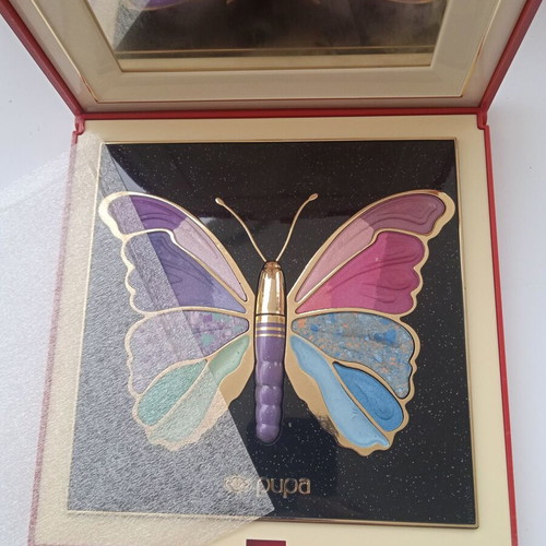 Collectible authentic vintage PUPA trousse like new, butterfly design