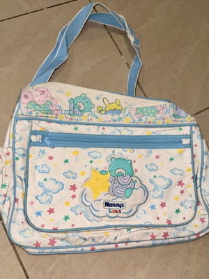 Tote baby bag καινούργιο, άσπρη τσάντα ώμου