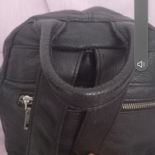 Nak leather backpack used
