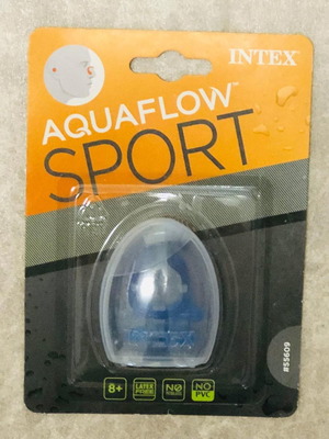 Earplugs and nose clip set new, multicolor, PVC
