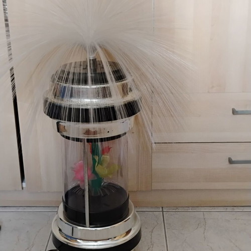 Vintage Fiber Lamp 1970s used with optical fibers