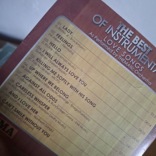 CD used, various titles