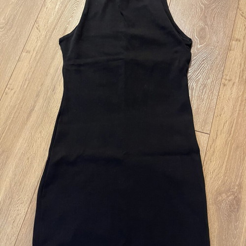 Zara maxi dress size L like new, black, stretchy fit