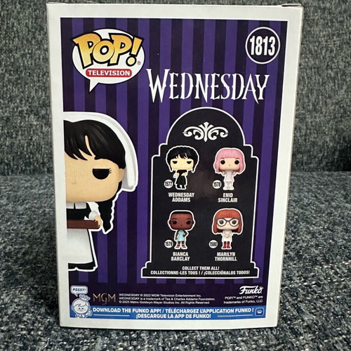 Funko Pop Wednesday #1813 new with soft protector