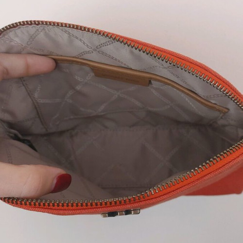 Michael Kors toiletry bag red like new
