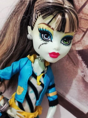 Monster High Frankie Stein "Picture Day" doll like new