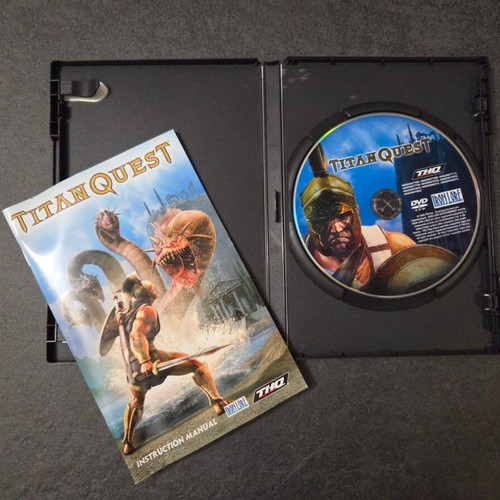 Titan Quest & Titan Quest Immortal Throne package used, PC game