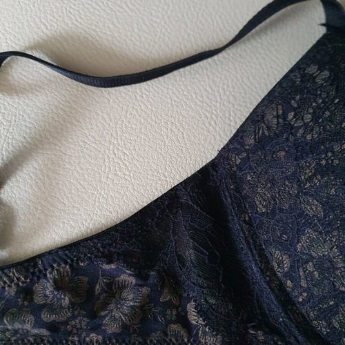 Luna push up bra 75C like new, black and gold