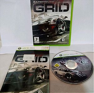GRID RACEDRIVER XBOX 360 GAME