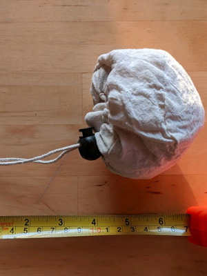 Canvas bag pouch with easy storage