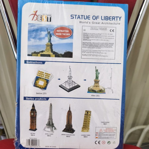 Puzzle 3D Statue of Liberty new