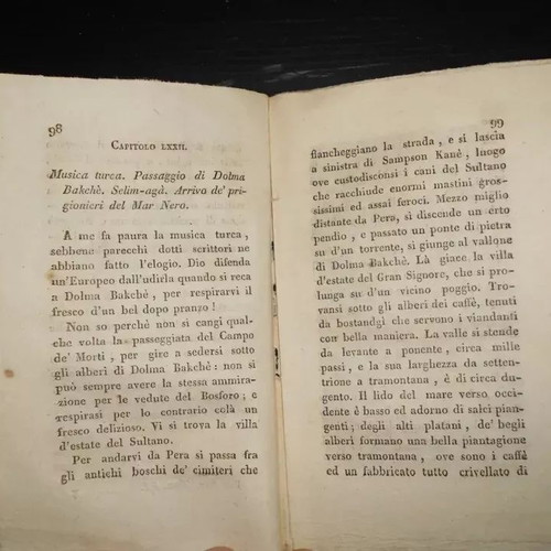 1829 travel book used, history of Constantinople