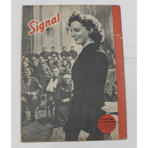 Signal German army magazine used, issue 2 of 1942