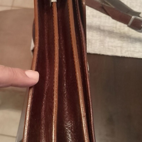 Dino Rossi leather professional bag brown like new