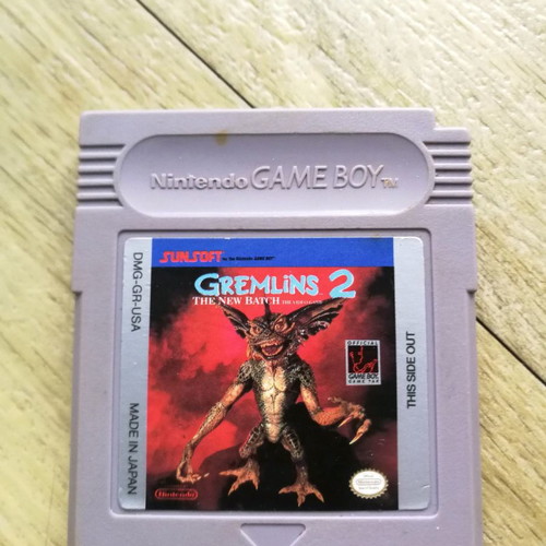 Gremlins 2 game used for Nintendo Game Boy