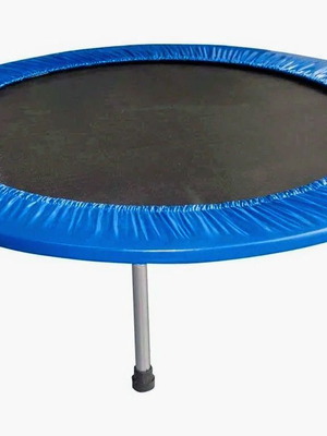 Gymnastics trampoline new, 98cm diameter, supports 100 kg