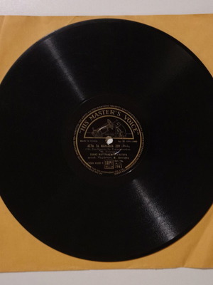Δίσκος 78 στροφών HMV AO 2965 μεταχειρισμένος με τραγούδια Τώνη Μαρούδα