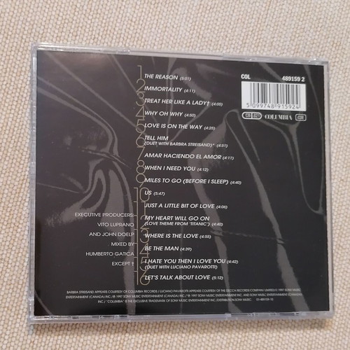 Celine Dion Let's Talk About Love CD like new, pop