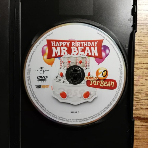 Happy Birthday Mr. Bean DVD used with Greek subtitles