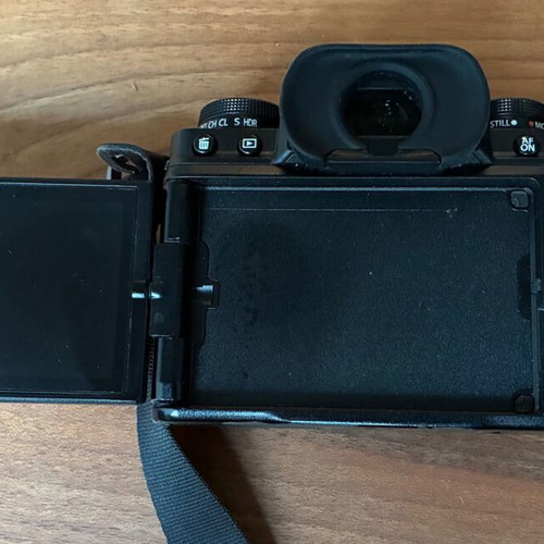 Fujifilm X-T4 camera used with accessories