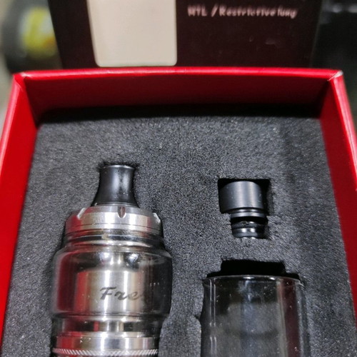 Damn Vape Fresia RTA 3.5ml 22mm used, stainless steel