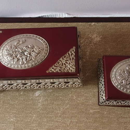 Antique jewelry boxes from 1950 like new