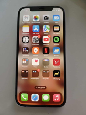 IPhone 12 μεταχειρισμένο, 64GB, μωβ, άριστη κατάσταση