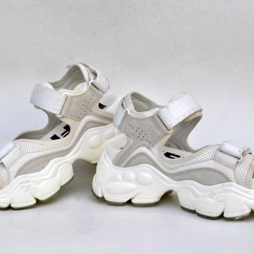 Buffalo platform sandals white chunky Y2K EU 39 like new