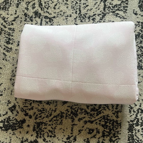 Zara Home changing mat like new pink with heart print