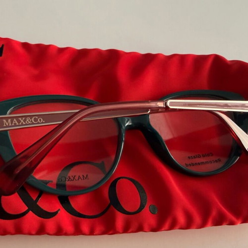 Max & Co plastic eyeglasses new green