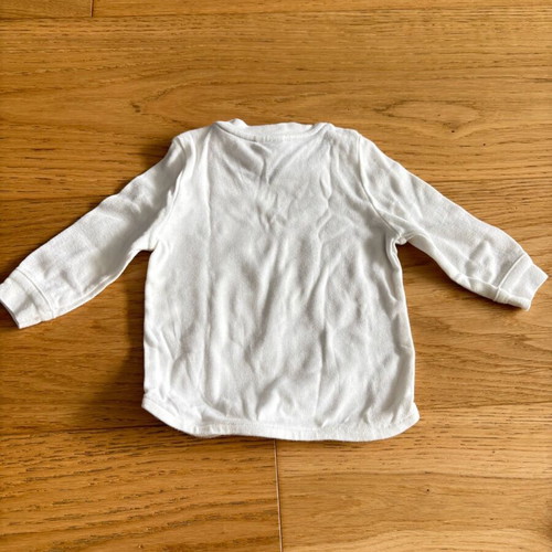 Petit Bateau blouses set of 2, size 6 months, like new