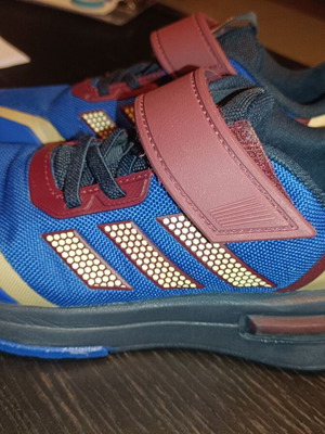 Adidas sneakers size 34, blue