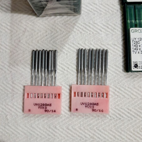 Groz-Beckert UY128 Gas Sewing Machine Needles new, set of 21 boxes