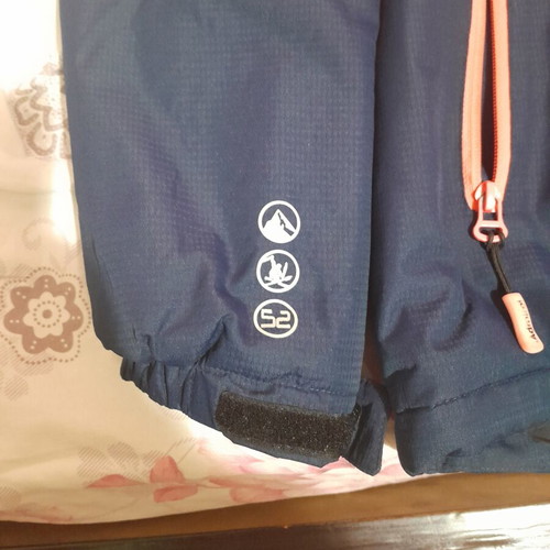 Admiral winter jacket L, pink reflective