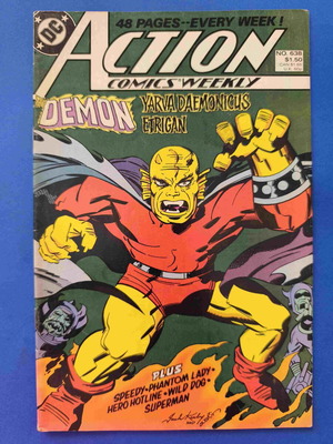 Action Comics 638 used comic book