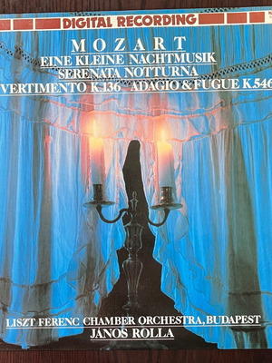 Mozart Eine Kleine Nachtmusik vinyl used, classical music