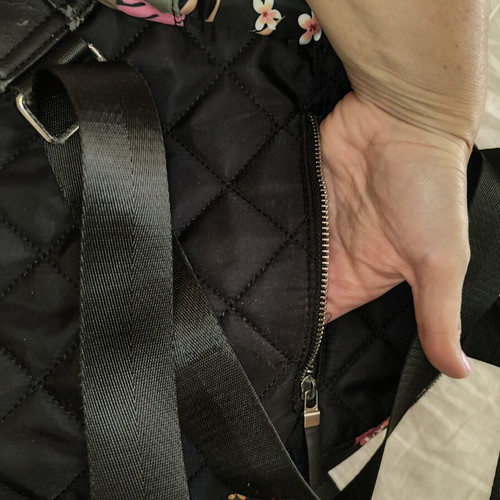 Parfois backpack with colorful flower design like new