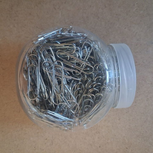 Metal paper clips new