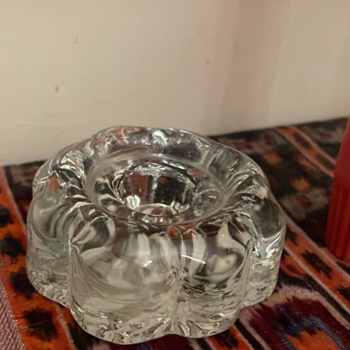 Costa Boda candlesticks new, set of 3 pieces