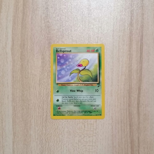 Pokémon Bellsprout Card Base Set 2 2000 new