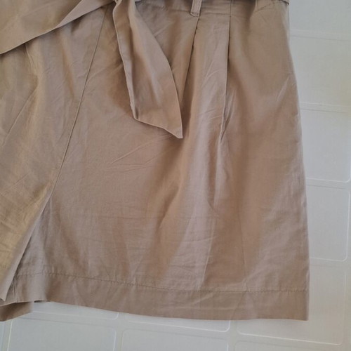 Zara high-waist beige shorts like new, medium/large