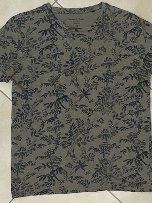 Marc O’Polo T-shirt with khaki floral print, size M