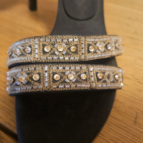 Danos sandals like new, black, size 39