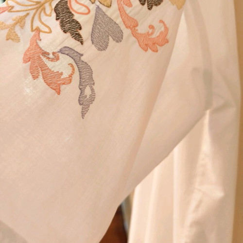 Agrimonia Embroidered Longsleeve Kimono Shirt Project Soma new