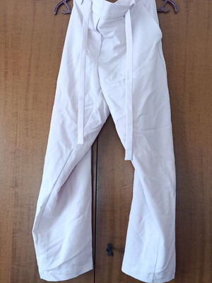 Mango pink wide-leg pants like new, size L 40 12