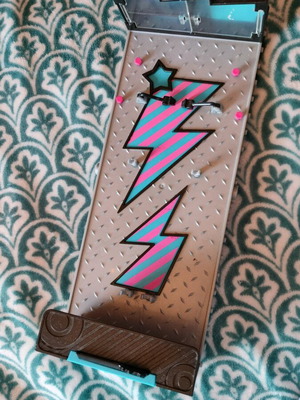 Monster High G1 Dead Tired Frankie Stein mirror/bed piece used