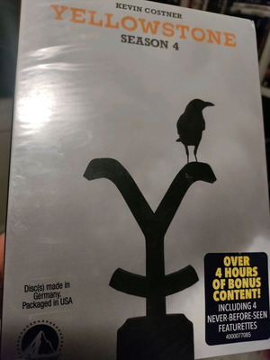 Yellowstone Season 4 DVD, περιοχή 1