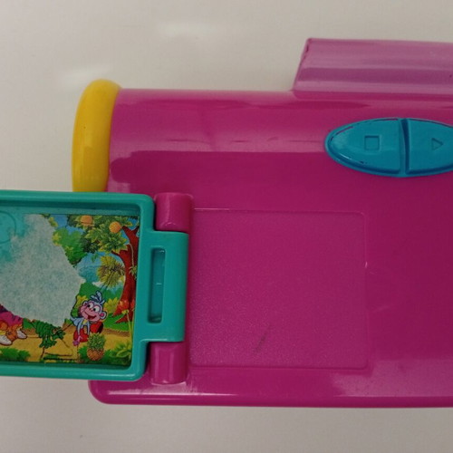 Mattel Viacom Dora the Explorer Storage Bag Set with Map Camera & Figures used